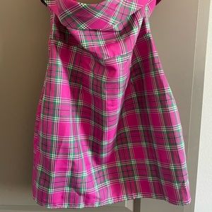 REVOLVE (More to come brand) Emaline Mini Dress in Pink Plaid